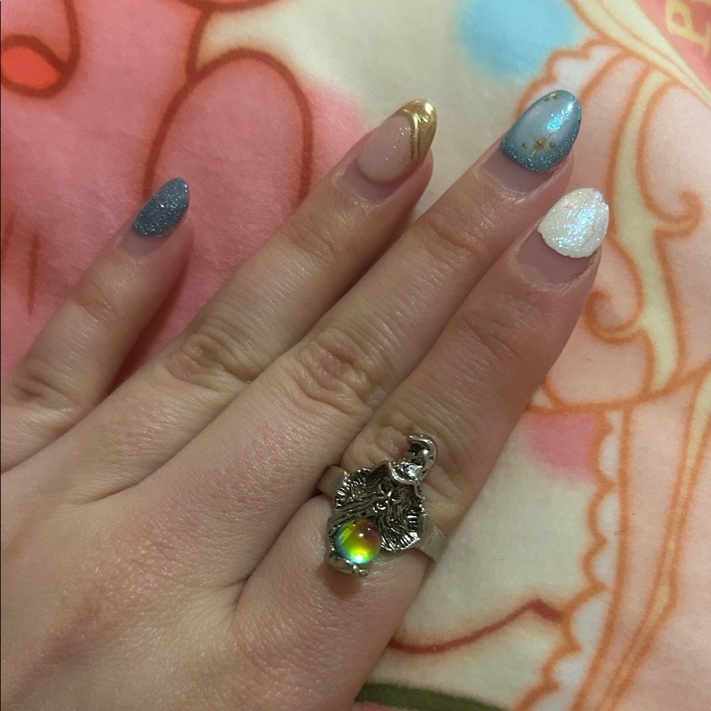 Vintage wizard ball ring